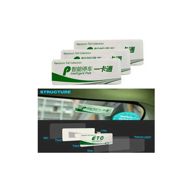 rfid tag on car windshield
