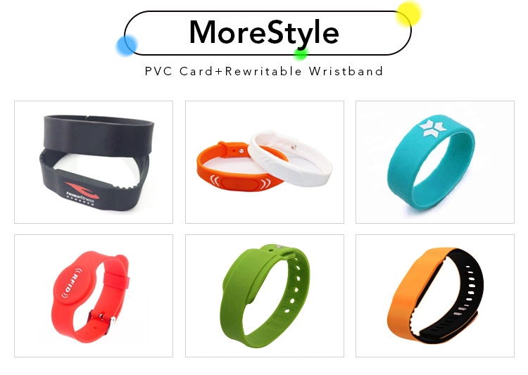13.56Mhz Silicone adjusted RFID Wristband