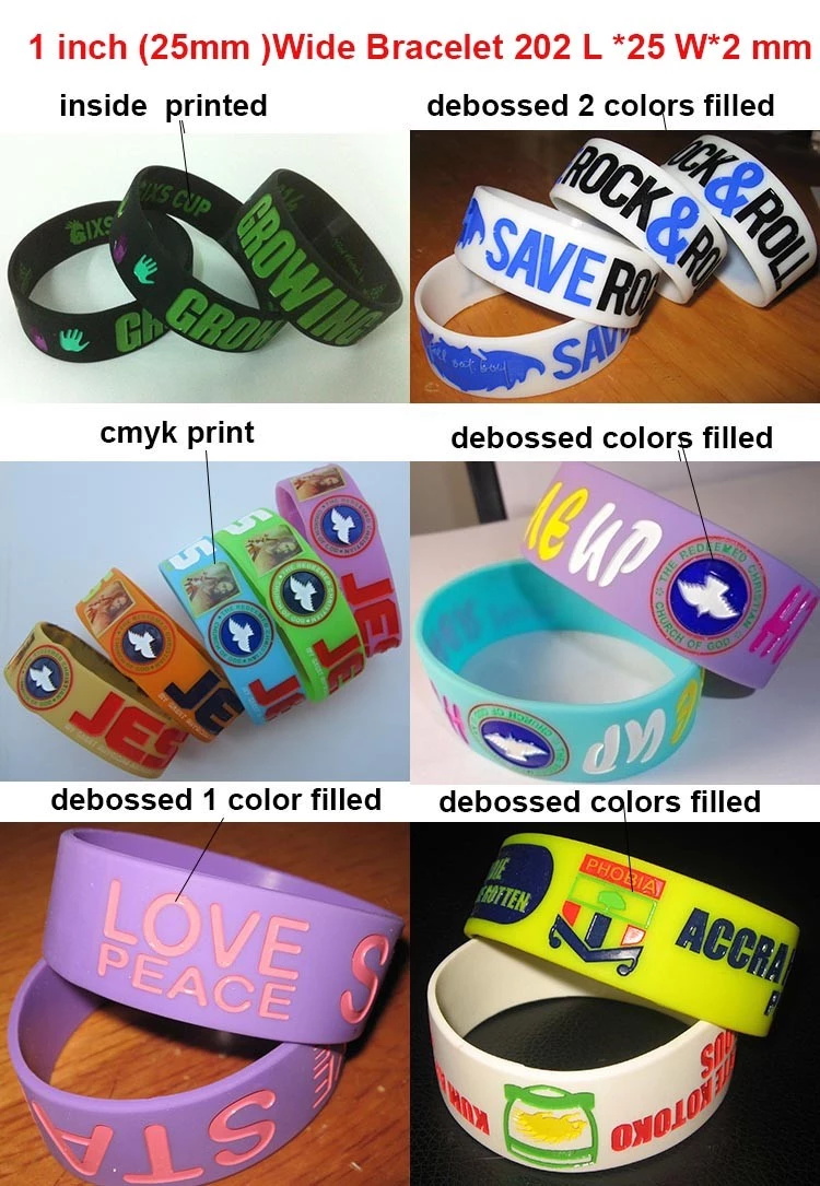 best silicone wristbands