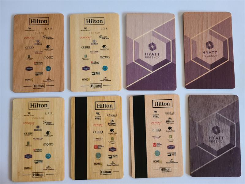 RFID Wooden Key cards