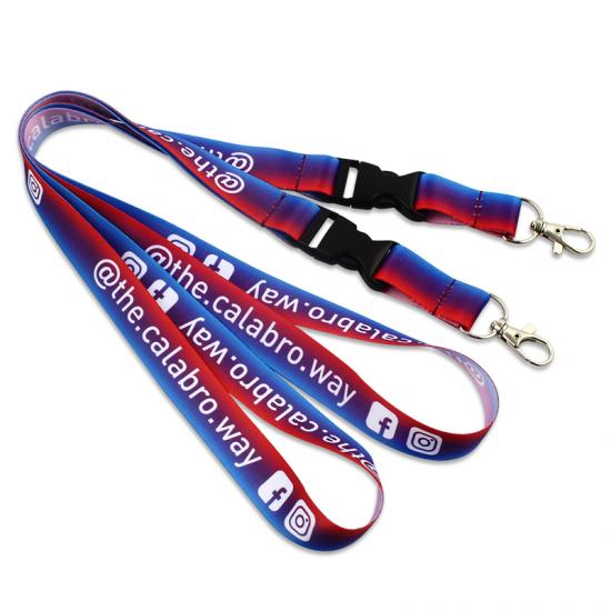  Polyester Neck ID Lanyards