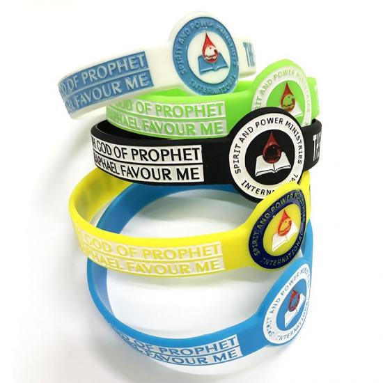 music silicone wristbands